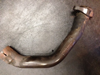 C2S6631 V6 Front downpipe